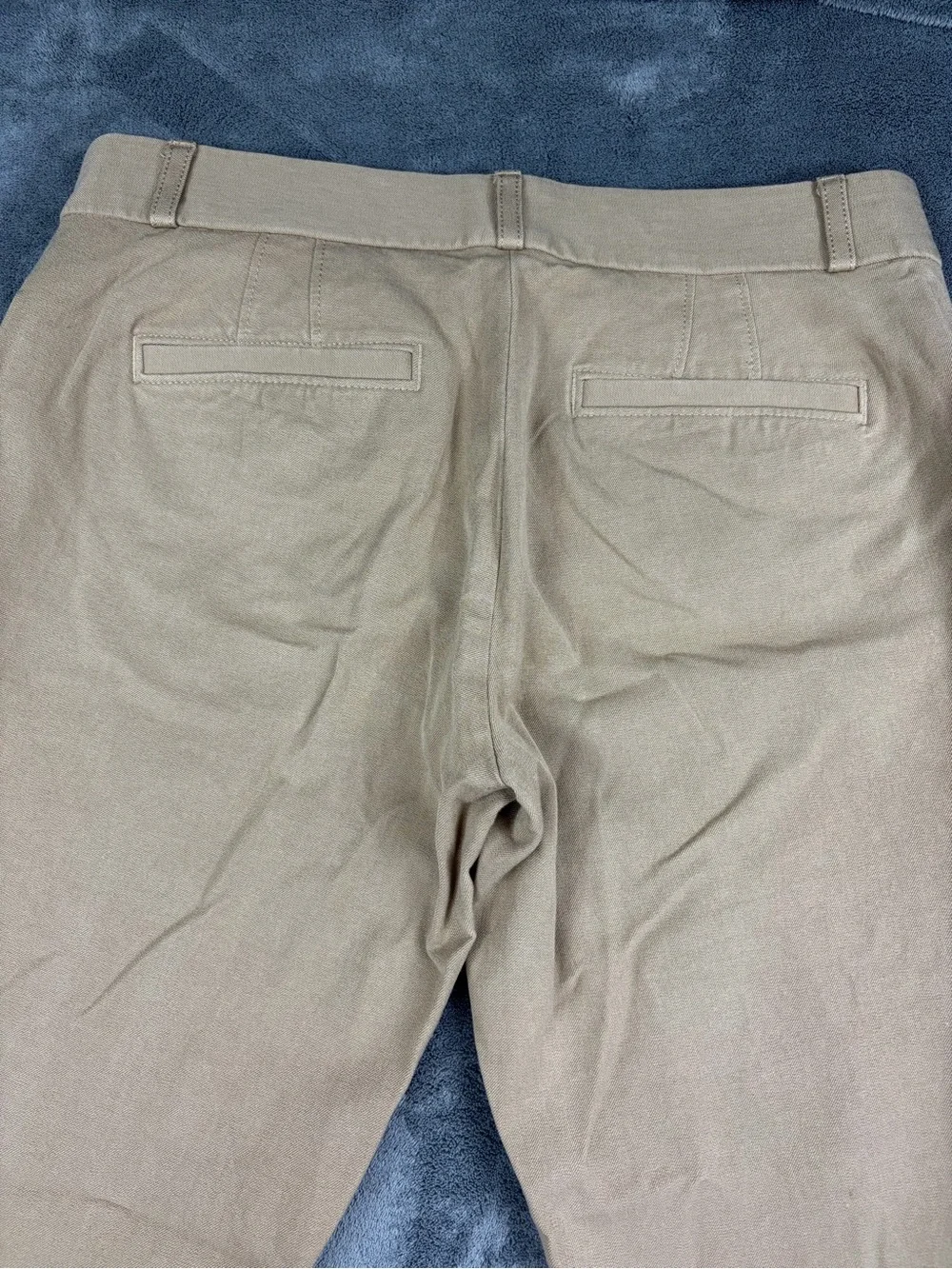 Banana Republic woman’s Tan Slim Chinos Sloan size 4